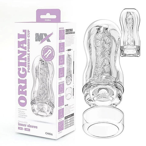 MX Original Portable Porno Phthalate Free Mens Masturbator Cup