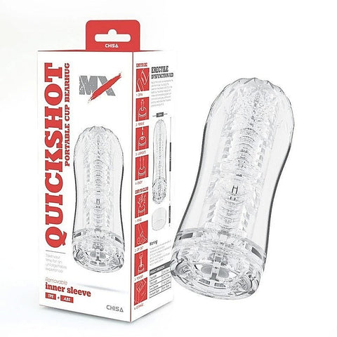 MX Quickshot Portable Cup Bearhug Mens Stroker