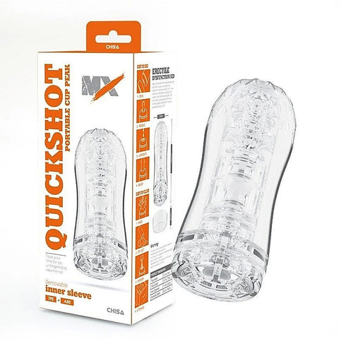 MX Quickshot Portable Cup Peak Automatic Mens Stroker