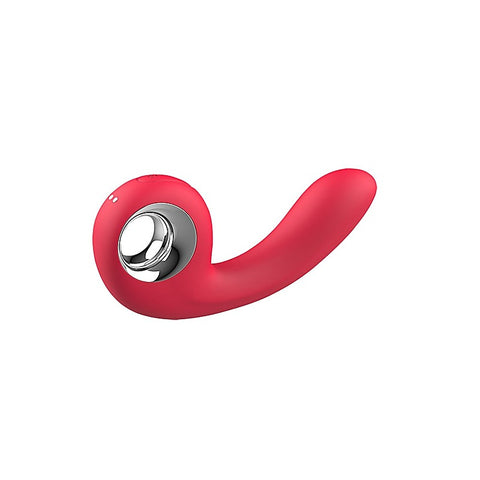 Kissen Sharpy Dual Orgasm Silicone G Spot Vibrator Pink - G-Spot Vibrators