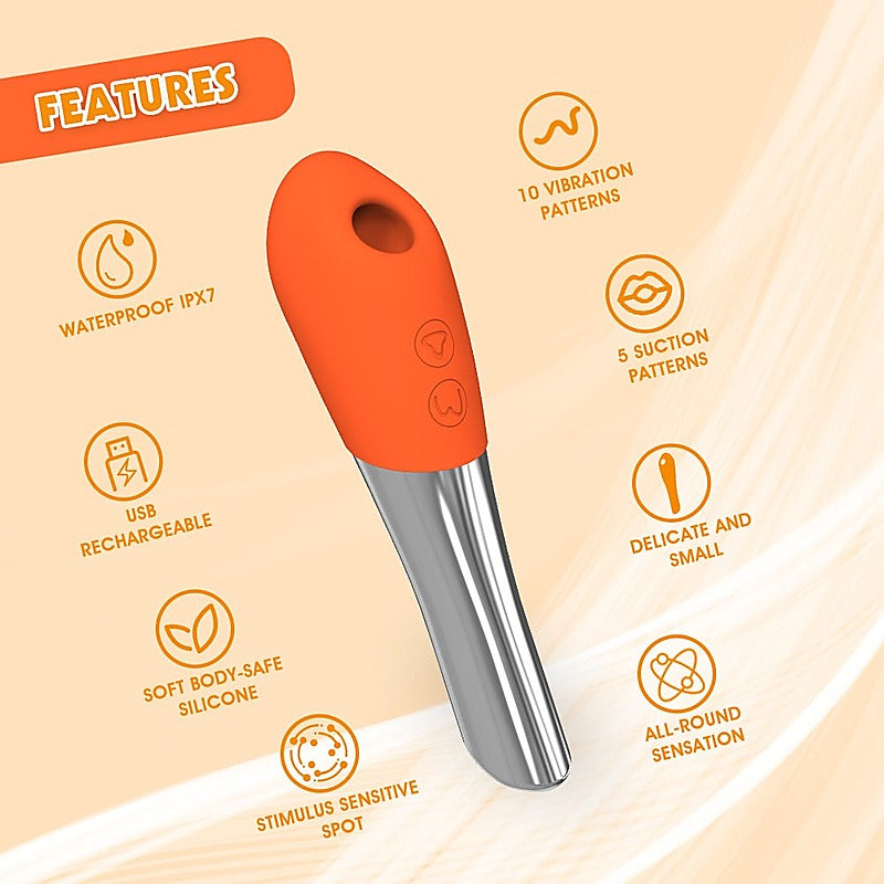Wallow Clit Vibrator by Chisa - Clit Ticklers and Pulsators