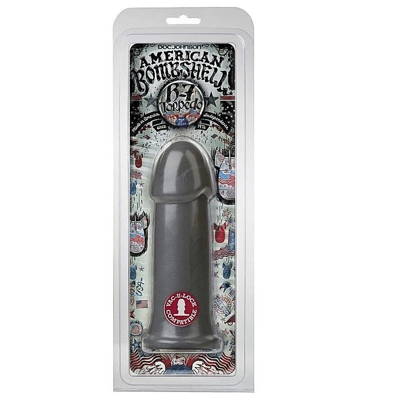 American Bombshell B-7 Torpedo Butt Plug By Doc Johnson - Butt Plugs