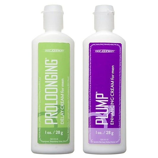 Doc Johnson Prolonging and Plump Cream for Men 2 Pack
