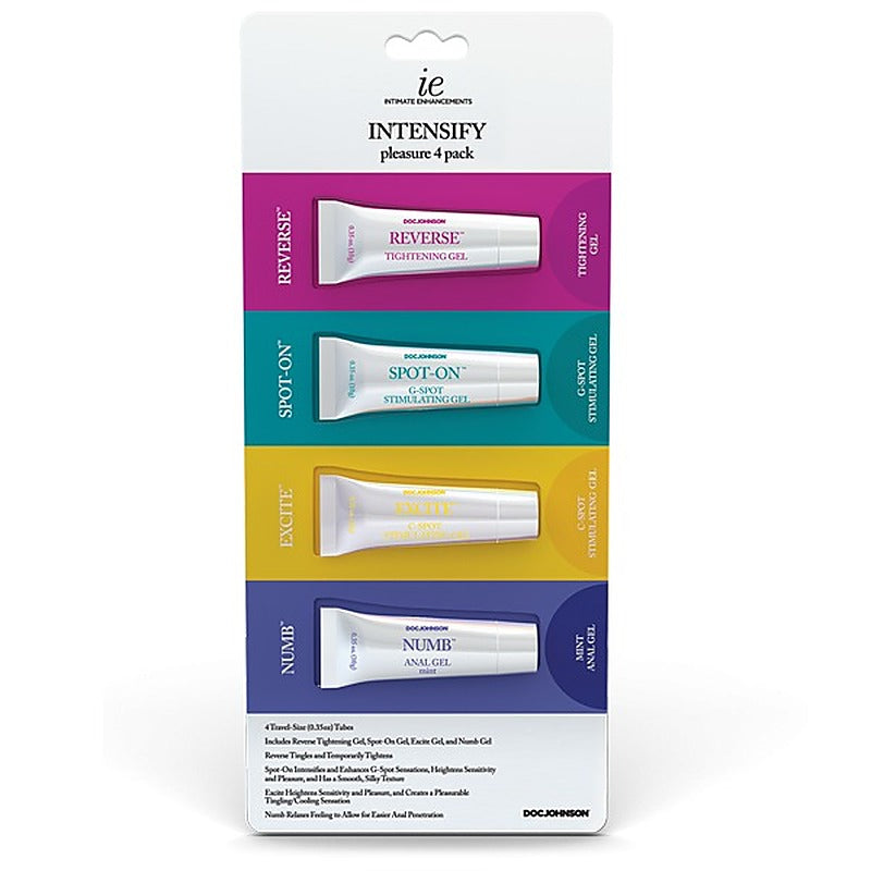 INTENSIFY Pleasure Gel by Doc Johnson - Delay and Excite Sprays