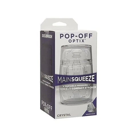 Main Squeeze Pop-Off Optix Realistic Male Stroker - Masturbators and Strokers