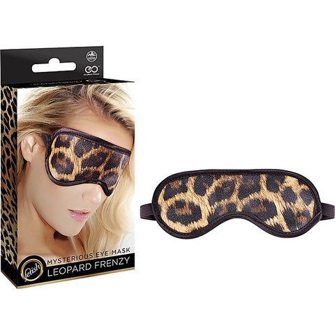 Leopard Frenzy Mysterious Eye Mask By Nanma Corporation - Masks And Blindfolds
