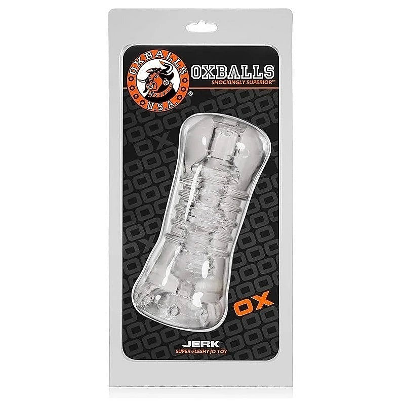 Jerk Masturbator Clear by Oxballs - Masturbators and Strokers