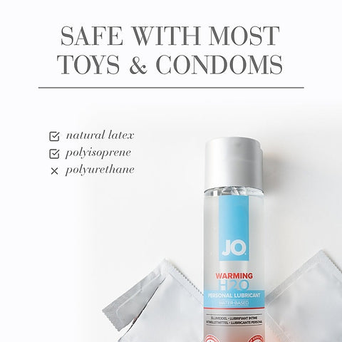 Jo H20 Water Based Warming Lubricant By System Jo - Water Based Lubes