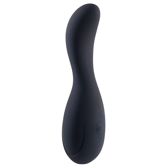Deep Romance 10 Function G Spot Silicone Stimulator Black - G-Spot Vibrators