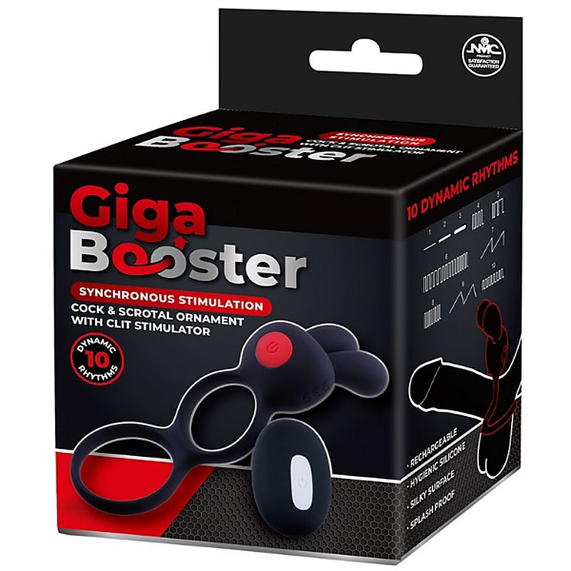 Giga Booster Cock & Scrotal Ornament By Nanma Corporation - Vibrating Cock Rings