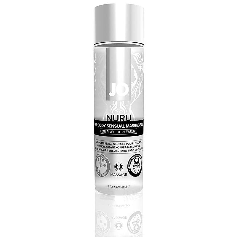 Nuru Full Body Sensual Massage Gel By System Jo - Massage Oils and Lubricants