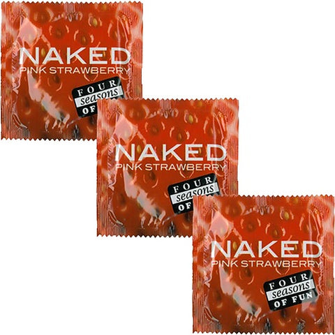 Naked Extra Strength Flavoured Condoms By Four Seasons - Condoms