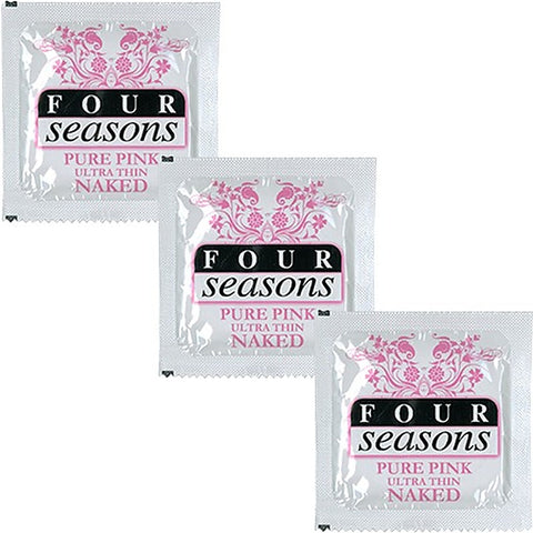 Naked Pure Pink Ultra Thin Condoms 144 Pack By Four Seasons - Condoms