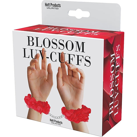Hott Products Blossom Soft and Comfortable BDSM Luv Cuffs - Cuffs And Restraints