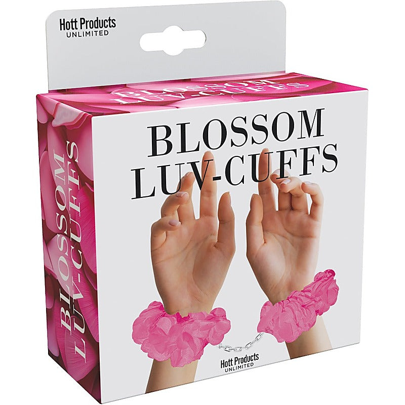 Hott Products Blossom Soft and Comfortable BDSM Luv Cuffs - Cuffs And Restraints