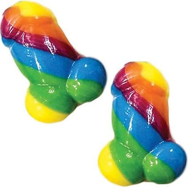 Rainbow Pecker Bites Edible Candy By Hott Products - Party Gifts and Novelties