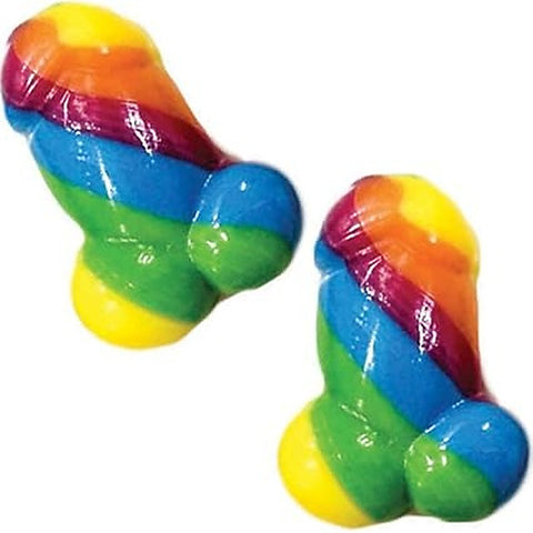 Rainbow Pecker Bites Edible Candy By Hott Products - Party Gifts and Novelties