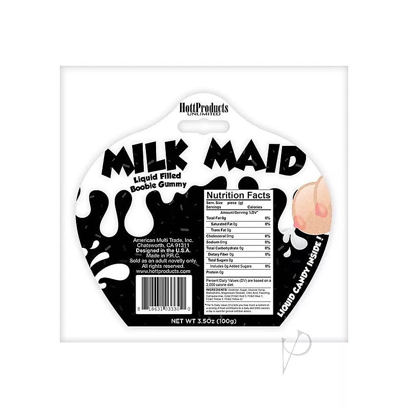 Milk Maid Boobie Shape Edible Gummy By Hott Products - Party Gifts and Novelties