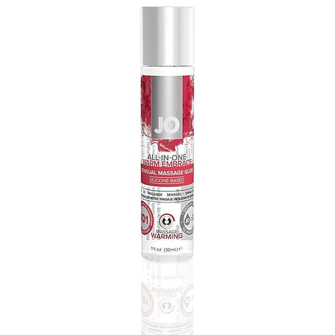 All-In-One Warming Massage Glide Kit by System Jo - Massage Oils and Lubricants
