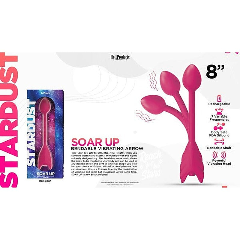 Soar Up Bendable Arrow Vibe by Stardust - G-Spot Vibrators
