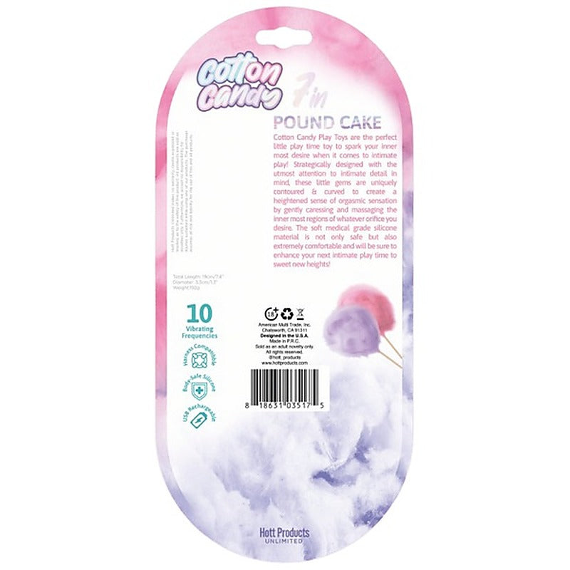 Poundcake 10 Function Vibrating Dildo By Hott Products - Vibrating Dildos