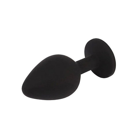 La Viva Booty Fantasy Diamond Butt Plug Collection 4 Piece Black - Butt Plugs