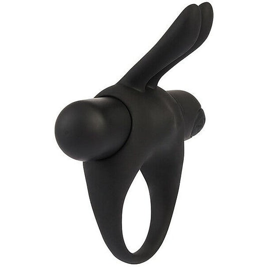 La Viva Babbitty Rabbitty Stretchy Silicone Cock Ring Black - Stretchy Cock Rings