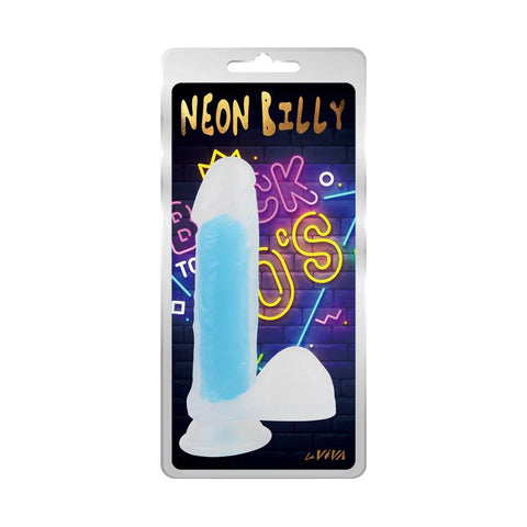 Neon Billy 7.6 Inches Suction Cup Realistic Dildo Plus Free Clean Vibe - Realistic Dildos