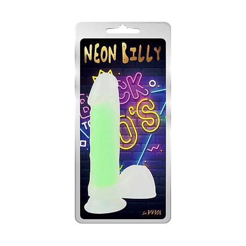 Neon Billy 7.6 Inches Silicone Dildo By Pipedream Products - Realistic Dildos