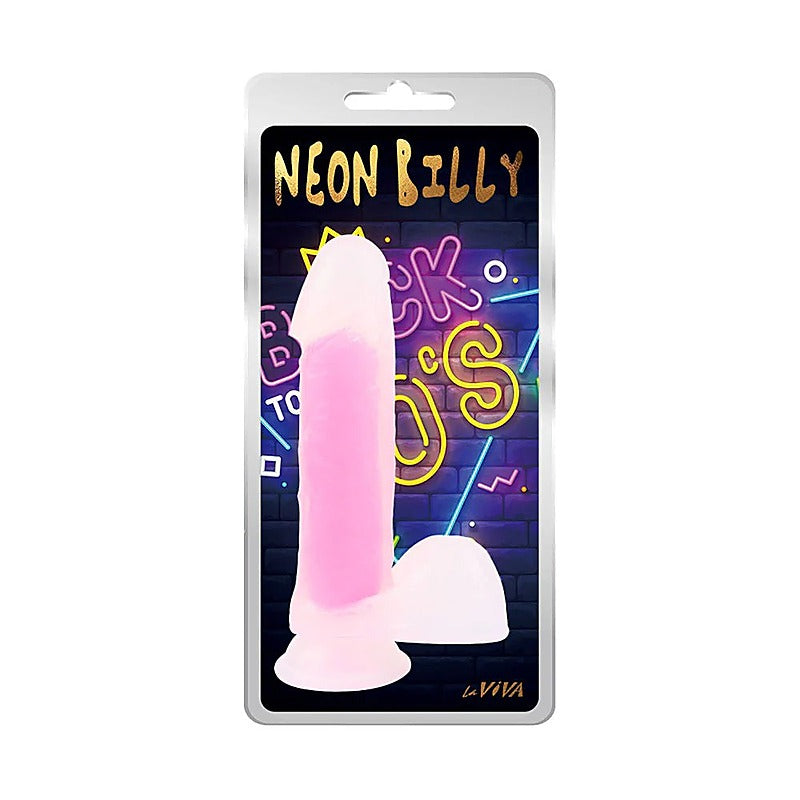 Neon Billy 7.6 Inches Silicone Dildo By Pipedream Products - Realistic Dildos