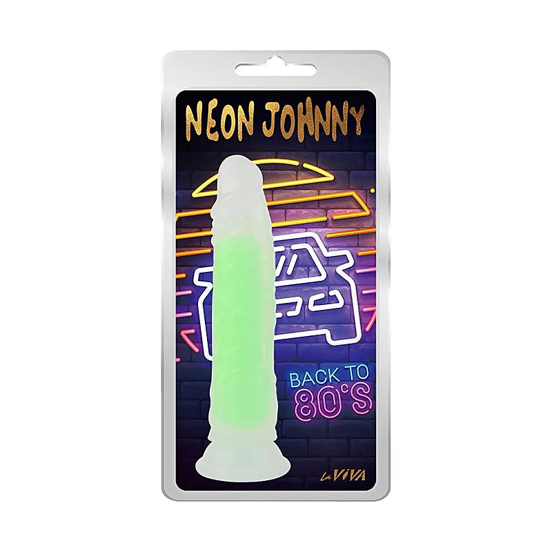 Neon Johnny 8.4 Inches Silicone Dong By Pipedream Products - Realistic Dildos