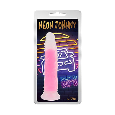 Neon Johnny 8.4 Inches Silicone Dong By Pipedream Products - Realistic Dildos
