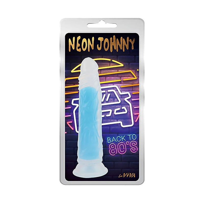 Neon Johnny 8.4 Inches Silicone Dong By Pipedream Products - Realistic Dildos
