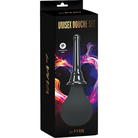 Unisex Silicone Douche Set by La Viva - Enemas and Douches