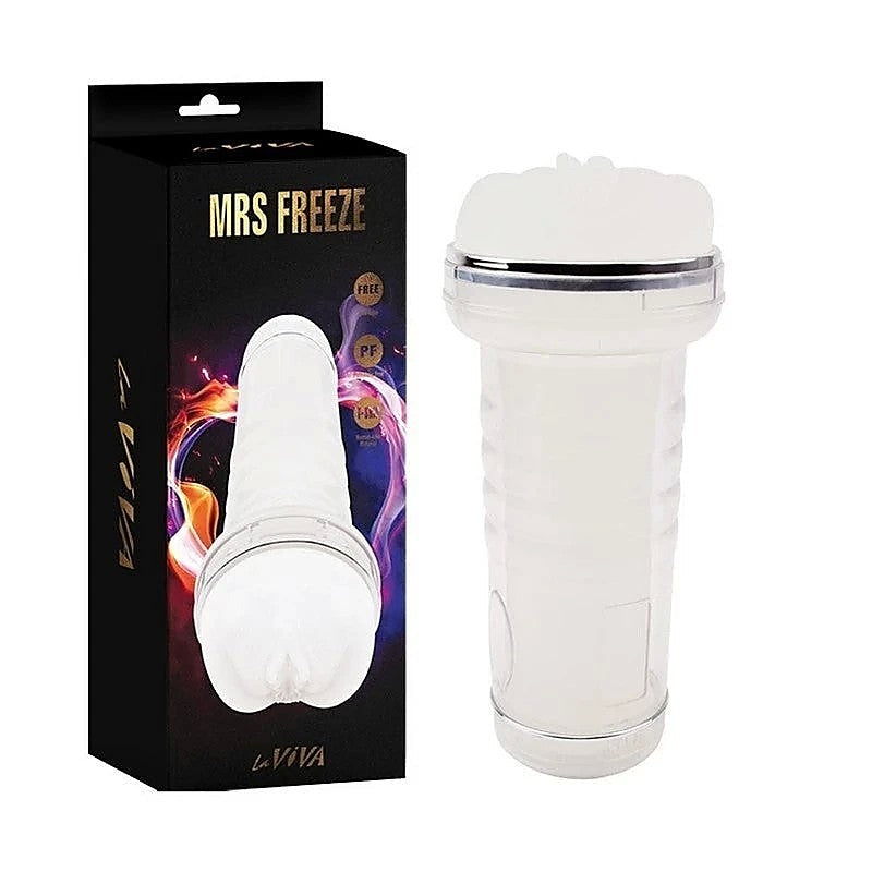 La Viva Mrs Freeze Ice Mens Masturbator - Masturbators and Strokers