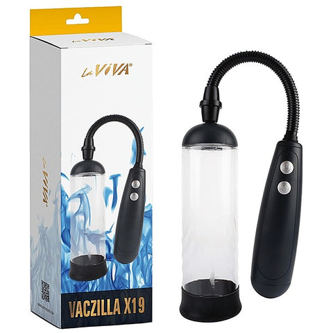Vaczilla X19 Cylinder 2 Speed Mens Penis Pump