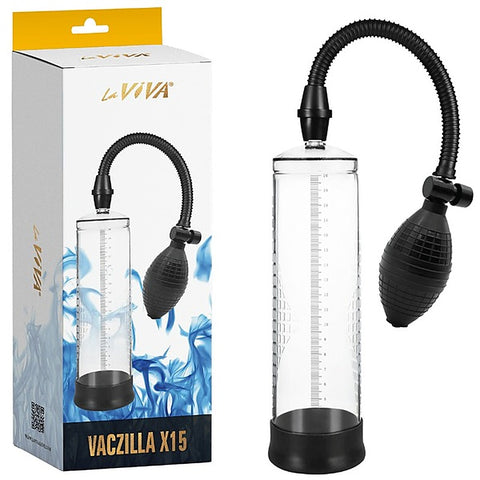 Vaczilla X15 Original Bulb Design Mens Penis Pump