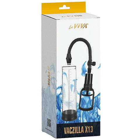Vaczilla X13 Master Grip Latex Free Finger Pull Mens Penis Pump