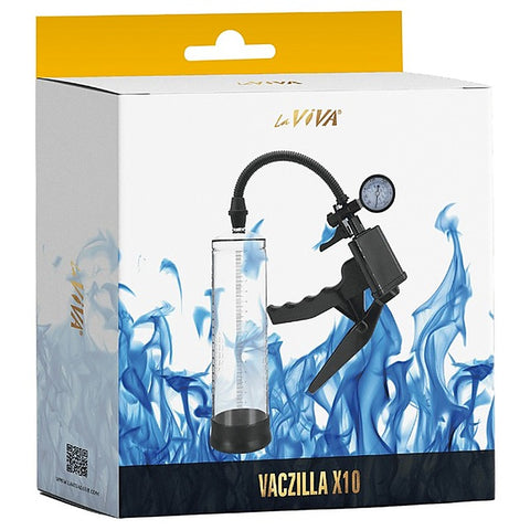Vaczilla X10 Trigger Gauge Hand Grip Male Penis Pump