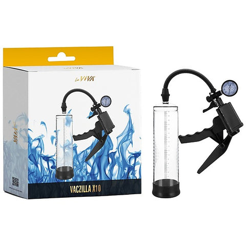 Vaczilla X10 Trigger Gauge Hand Grip Male Penis Pump
