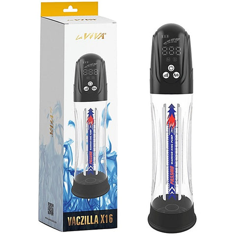 Vaczilla X16 Auto 4 Function Cylinder Penis Pump
