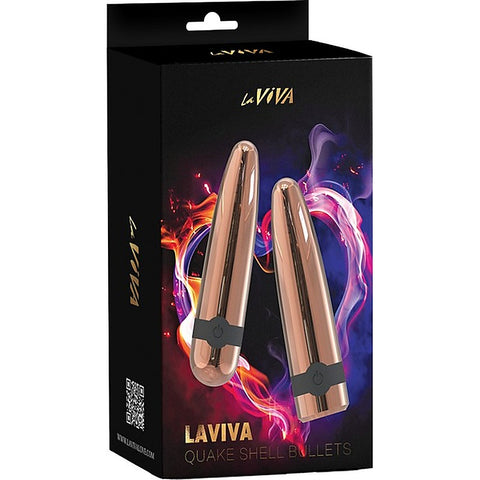 Quake Shell Bullets by La Viva - Bullet Vibrators