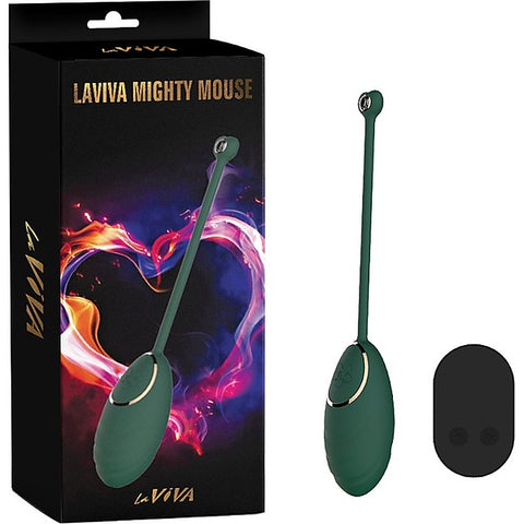 Mighty Mouse Remote Controlled Vibrating Love Egg By La Viva - Love Eggs and Kegel Exercisers