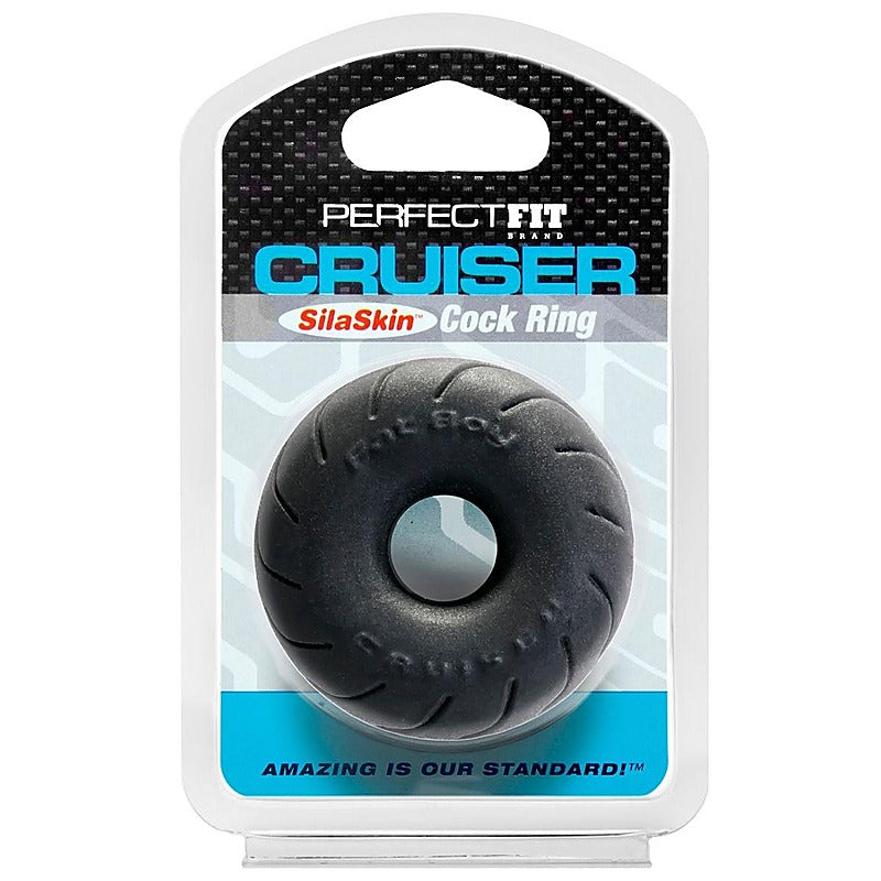 Silaskin Cruiser Cock Ring By Perfect Fit - Stretchy Cock Rings