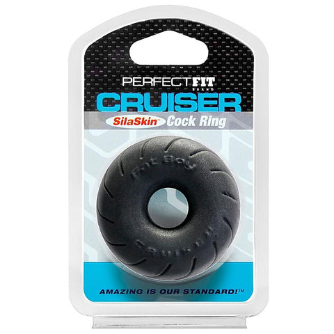 Silaskin Cruiser Cock Ring By Perfect Fit - Stretchy Cock Rings
