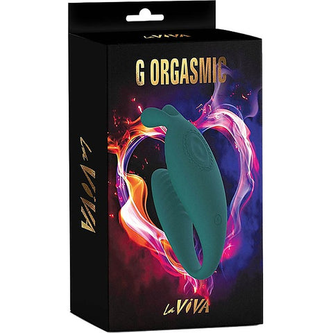 La Viva G-orgasmic 9 Function G Spot Vibrator Teal