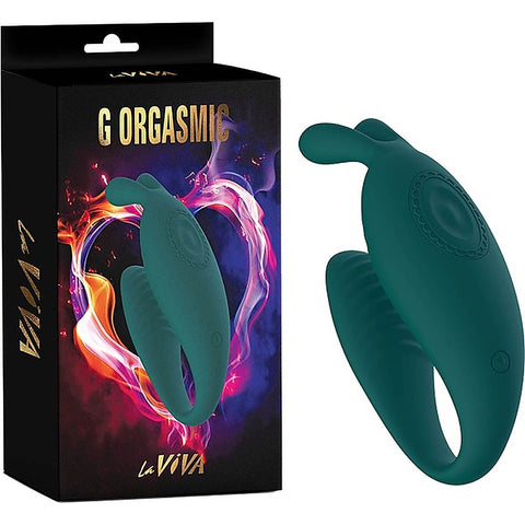 La Viva G-orgasmic 9 Function G Spot Vibrator Teal