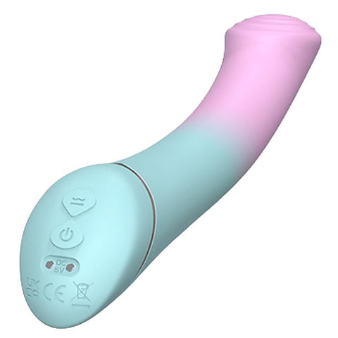 La Viva Fawn Rechargeable 9 Function G Spot Vibrator Pink / Blue
