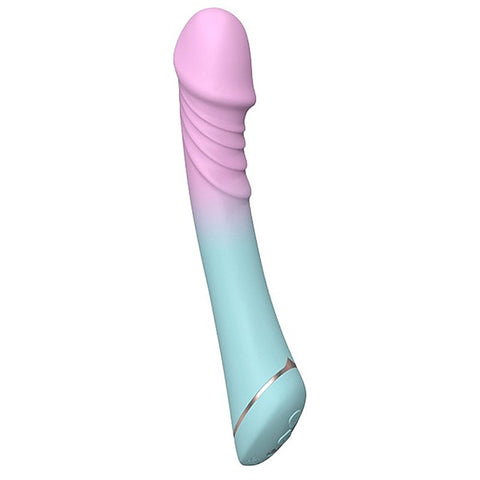 La Viva Rosetta Rechargeable Waterproof G Spot Vibrator Pink / Blue