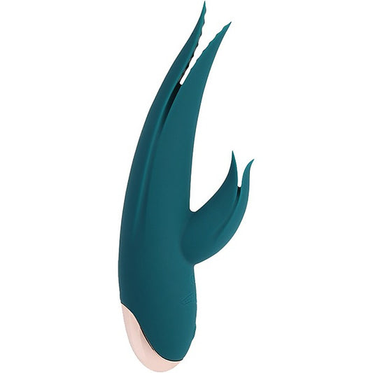 La Viva Couples Lover 9 Mode Rabbit Vibrator Teal - Rabbit Vibrators